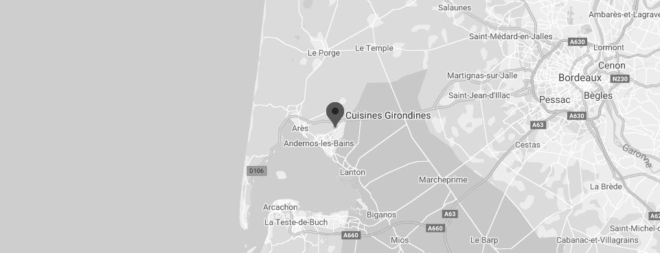 Cuisines Girondines · Cuisines, dressing et rangements sur mesure