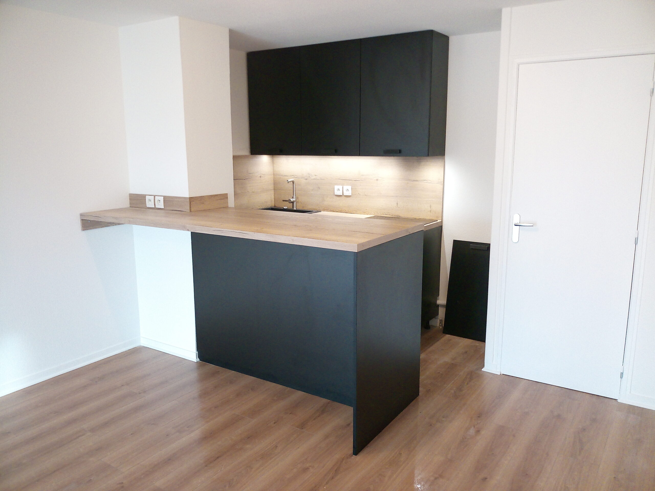 Chantier de rénovation de cuisine – démolition et préparation
